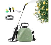 Portable Lawn Mister - Spruzzatore da giardino a batteria, a prova di perdite un gallone | Strumento di distribuzione chimica a pressione regolabile, apparecchiatura spray resistente con ugello di pre
