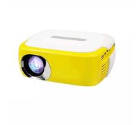 Portable Led Projector With Hdmi Compatible Built-In Speaker For Home Movie Video Player, LJJY-KK, 860 Yellow, 162 * 130 * 65MM