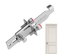 Portable Lock, Door Stopper, Travel Safety, Secure Personal Locking Device for Hotel Apartment Dorm Use, Privacy Tool Women Kids Tenants, Easy Install Lock Bedroom House Room Rentals