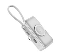 Portable Magnetic Earphone Charger Mini Battery Pack Fast Charging Case | Compact USB Rechargeable Power Bank for Wireless Earbuds, Travel, Hiking, Camping, Cycling, Gamers, Photographers, Women & Me
