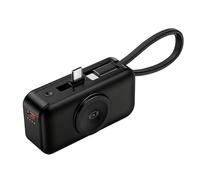 Portable Magnetic Earphone Charger Mini Battery Pack Fast Charging Case | Compact USB Rechargeable Power Bank for Wireless Earbuds, Travel, Hiking, Camping, Cycling, Gamers, Photographers, Women & Me