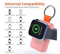 Portable Magnetic Wireless Charger For Apple Watch iWatch Series 9 8 7 6 5 4 3 2