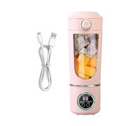 Portable Maker, Electric Blender Cup, 700ml Mini Kitchen Fruit Blender, Portable Personal Juicer with Rechargeable Battery, Maker for Shakes and Juices, Compact Mixer for Women