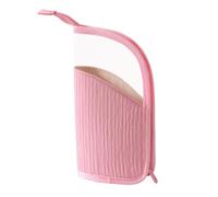 Portable Makeup Bag, Free Standing Waterproof Toiletry Organizer Foldable