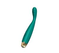 Portable Massager for Women - Soft Silicone Pen-Style Design, Quiet Operation, Relieves Travel Fatigue(ZD078-GN)