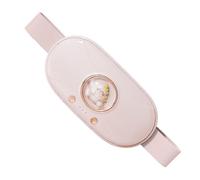Portable Menstrual Heating Pad, Period Cramp Heat Pad, Period Machine, Massaging Heating Pad, Vibration Massage, Integrated Massager Function Flexible Design for Women Girls