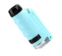 Portable Microscope,60X-120X Magnification STEM Science Toy - Children's Microscope With LED Light,for STEM Learning Experiments Discovery Home School Classroom Laboratory Birthday Christmas