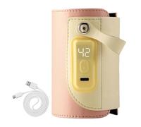 Portable Milk Warmer - Heating Sleeve And Bottle Warmer, Insulation Cover For Bottles, Rapid Heating Intelligent Nursing Bottle Heat Keeper, Insulator Sleeve For Car, Travel, Home