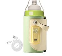 Portable Milk Warmer - Heating Sleeve And Bottle Warmer, Insulation Cover For Bottles, Rapid Heating Intelligent Nursing Bottle Heat Keeper, Insulator Sleeve For Car, Travel, Home
