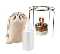 portable mini alcohol stove - Fireplace with Windshield Pot Stand | Portable Mini Alcohol Stove - Dual-use For Outdoor Camping And Indoor Settings; High-output, Self-pressurizing Outdoor