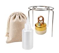 portable mini alcohol stove - Fireplace with Windshield Pot Stand | Portable Mini Alcohol Stove - Dual-use For Outdoor Camping And Indoor Settings; High-output, Self-pressurizing Outdoor
