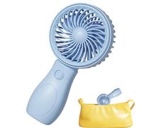 Portable Mini Desk Fan Adjustable Three Speed Quiet Handheld Cooler