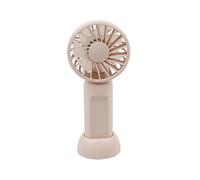 Portable Mini Table Fan with 3-speed Adjustable Low Noise & Removable Base - Ideal for On-the-Go, Color: Pink
