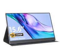 Portable Monitor-15.6 Inch Slim Computer Display Gaming Monitor Full HD 1080P USB Type-C Mini HDMI IPS Eye Care Screen with Cover for Travel Laptop MacBook Surface PC PS4/PS5 Xbox MAC VESA Mountable
