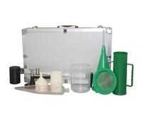 Portable Mud Viscometer Kit, Slurry Test Kit, Mud Hydrometer, Mud Viscometer, Sand Content Meter, with Aluminum Box, for Laboratory Analysis