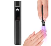 Portable Nail Dryer, Wireless 2 Timing Modes Curing Lamp with LED Display, Hand Beauty Supplies, 4.53x0.79x0.79 inches Portable Manicure Device for Beginners