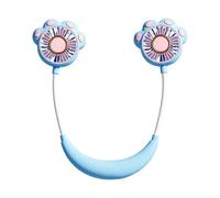 Portable Neck Fan - Cat Paw, Rechargeable Wearable Mini Cooling Device
