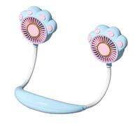 Portable Neck Fan - Foldable Cat Paw Design Wearable Quiet Cooling Fan