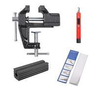 Portable Non-Slip Vise Clamp, Golf Grip Removal Tool Kit, Golf Grip Kit For Regripping Gollf Clubs, Double-Sided Tape Replacement Remover Tool For Men Women Table Standard Metal Shaft Carbon Shaft