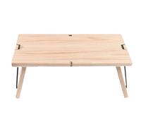 Portable Outdoor Table, Foldable Camping Table, Lightweight Wooden Part, Compact Oak Design, Easy Carry Handle, Ideal For Bbq, Travel, Picnic, Beach Use, Imported Oak Material