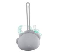 Portable Pacifier Organizer Box, Animal-Shaped Silicone Nipple Case Holder, Pacifier Organizer Bag with Lanyard for Daily Outings and Trips Animal-Shaped Silicone Pacifier Organizer, Portable Nipple C