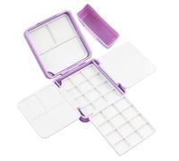 Portable Painting Palette, Moisturizing Paint Storage, Compact Artist Palette, Art Supplies Case, Compact Travel-Friendly Watercolor Palette for Artists, Beginners, and Professionals