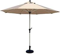 Portable parasols ? 9ft / 270cm Patio Table Market Umbrella with Crank, Outdoor Garden Yard, Beach Commercial Event Market, Camp