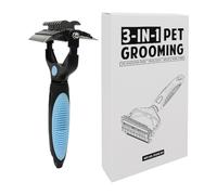 Portable Pet Grooming Brush, Dematting Undercoat Rake For Dogs And Cats, Effective Tool For Pets, Grooming Comb For Cats, Dogs, And Puppies, Easy To Clean Hair Remover