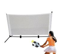 Portable Pickleball Net - Compact Trainer Net for Backyard Games | Lightweight Steel Frame with Quick Setup Design, Foldable Tennis Ball Equipment for Driveway Park Beach Home Use, 2100g 0.85x1.5m