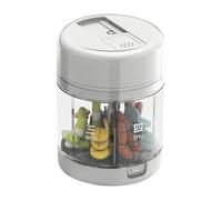 Portable Pill Case - 1.97x1.97x2.76 In, 7 Compartment Medicine Organizer, Compact Travel Supplement Box With Easy Carry Design And Secure Lid | Pills Storage For Family Friends Camping