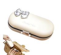 Portable Pill Container, Travel Case Organizer, 3.94x2.17x0.98 Inches Box