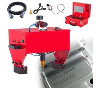 Portable Pneumatic Metal Dot Peen Marker - Versatile Engraving Machine | Efficiently engrave letters, numbers, and VINs on various metals.(A,140x40mm)