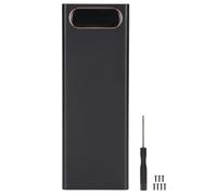 Portable Power Bank Charger Box, Quick Charging Battery Pack with Real Time Power Monitoring and Smart Charging Algorithms for Enhanced Safety