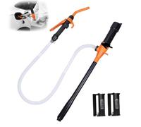 Portable Power Battery Pump, Portable Battery Pump for Gas, Portable Gas Pump, Gas Can Pump Battery Operated, Battery Powered Gas Pump (Orange,1pcs)