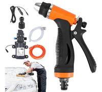 Portable Power Washer - Lightweight Handheld Tool, High Pressure Cleaner Unit, Variabile Spray Nozzle Control | Mobile Cleaning Solution for Car Care Marine RV Patio Maintenance