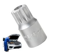 Portable Precision Metal Drain Plug Socket, 3/8 Inch Drive, Engine Tool