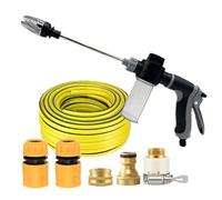 Portable Pressure Washer - Adjustable Nozzle Cleaner, Water Spray Device | Compact Pressure Washer With Connector System Design, Vehicle Automotive Window Glass Garden Yard Lawn Patio Watering Washing