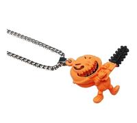 Portable Pumpkin Pendant, Necklace Gothic Halloween, Jewelry Indoor