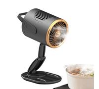 Portable Range Hood - 3 Speed Rechargeable Low Noise, Desktop Extractor Adjustable Stand Kitchen Ventilation Device with Strong Suction Filtration System Indoor Outdoor RV Stove Countertop