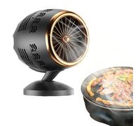Portable Range Hood for Hot Pot Cooking | Compact Desktop Exhaust Fan with Double Filter | Low Noise, Adjustable Angle Height, 2 Speed Grill Air Cleaner for RVs and Small Spaces