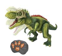 Portable Rc Toy, Walking Robot Dinosaur, 16.14in Light Up Spray Action with Realistic Movement Design, Rechargeable Electric Animal Figure, Dinosaur Toy with Fun Style, Kids Gift for Home Classroom