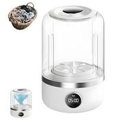 Portable Rechargeable Mini Washing Machine for Underwear, Rechargeable 4000mAh Cordless Mini Washer with Gentle Cycle, for Home, Apartment, Travel, Camping (1Pcs)