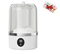 Portable Rechargeable Mini Washing Machine for Underwear, Ye02 Underwear Washer, Small Laundry Machine Ideal for Home, Apartment, Travel (White)
