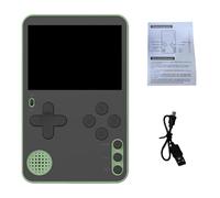 Portable Retro Game Console, Handheld Video Game Machine, ABS USB Rechargeable Device, Compact Lightweight Design, Preloaded Classic Games, Kids And Adults, 6.4x10.1x6.5cm