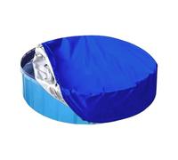 Portable Round Pool Protector, Handy Dustproof Cover, Durable Tear Resistant Shield, Efficient Drawstring Guard, Effective Seasonal Supply for Yard Patio Lawn Grassland Porch Courtyard