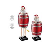 Portable Santa Claus Cigarettes Dispenser Creative Automatic Cigarettes Storage Case Funny Home Storage Box Smoking Tool
