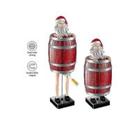 Portable Santa Claus Cigarettes Dispenser Creative Automatic Cigarettes Storage Case Funny Home Storage Box Smoking Tool