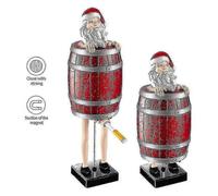 Portable Santa Claus Cigarettes Dispenser Creative Automatic Cigarettes Storage Case Funny Home Storage Box Smoking Tool G