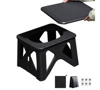 Portable Seat, Foldable Camping Potty Stool, Essential Outside Gear, Outdoor Toilet Chair for Road Trip, Hiking, Backpacking, Tent, Rv, Car Travel, Beach, Fishing, Use