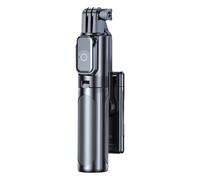 Portable Selfie Stick, Wireless Selfie Wand, 5.91x1.18x1.18 Inches Handheld Tripod Stabilizer, Phone Holder With Remote Control for Sports, Group Photos, Outdoor, Live Streaming